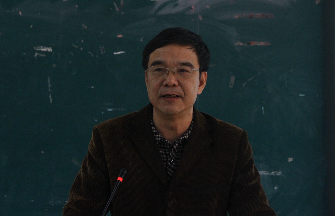 王栋副院长讲课