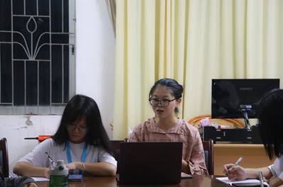 魏星鑫师姐发言1